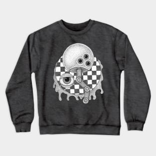 Mechanical Magically Mushroom in Space Crewneck Sweatshirt